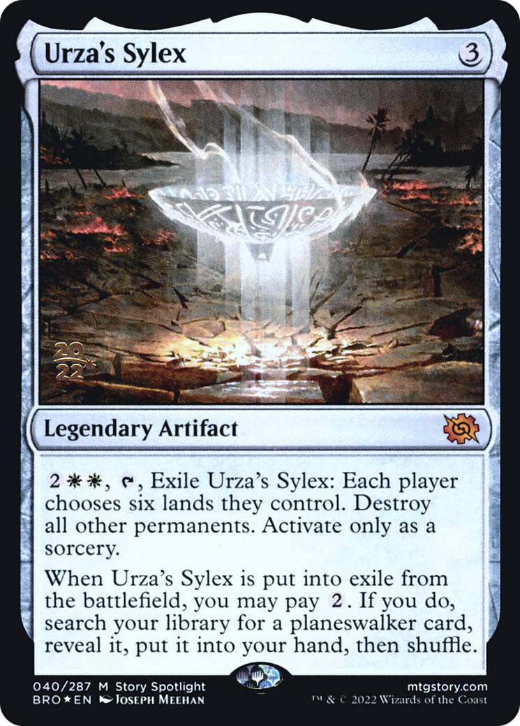 Urza's Sylex (PBRO-40S) - The Brothers' War Promos Foil - Premium MTG Single from Wizards of the Coast - Just $5.48! Shop now at Game Crave Tournament Store