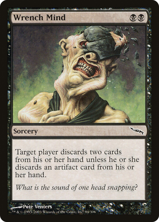 Wrench Mind (MRD-084) - Mirrodin - Premium MTG Single from Wizards of the Coast - Just $0.08! Shop now at Game Crave Tournament Store