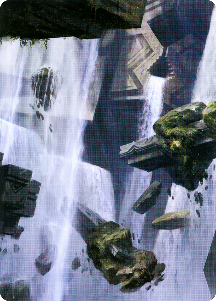 Island // Island (AZNR-010) - Zendikar Rising Art Series (Borderless) - Premium MTG Single from Wizards of the Coast - Just $0! Shop now at Game Crave Tournament Store