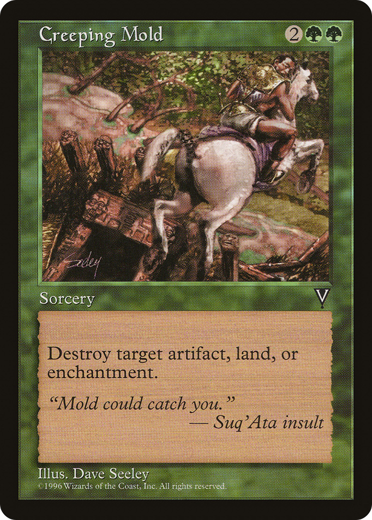Creeping Mold (VIS-103) - Visions - Premium MTG Single from Wizards of the Coast - Just $0.08! Shop now at Game Crave Tournament Store