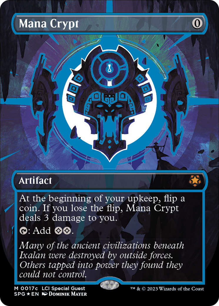 Mana Crypt (SPG-17C) - Special Guests (Borderless) Foil - Premium MTG Single from Wizards of the Coast - Just $109.91! Shop now at Game Crave Tournament Store