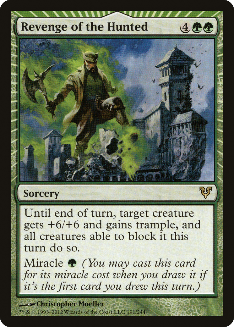 Revenge of the Hunted (AVR-191) - Avacyn Restored: (miracle) - Premium MTG Single from Wizards of the Coast - Just $0.09! Shop now at Game Crave Tournament Store