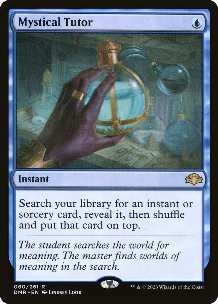 Mystical Tutor (DMR-060) - Dominaria Remastered Foil - Premium MTG Single from Wizards of the Coast - Just $3.03! Shop now at Game Crave Tournament Store