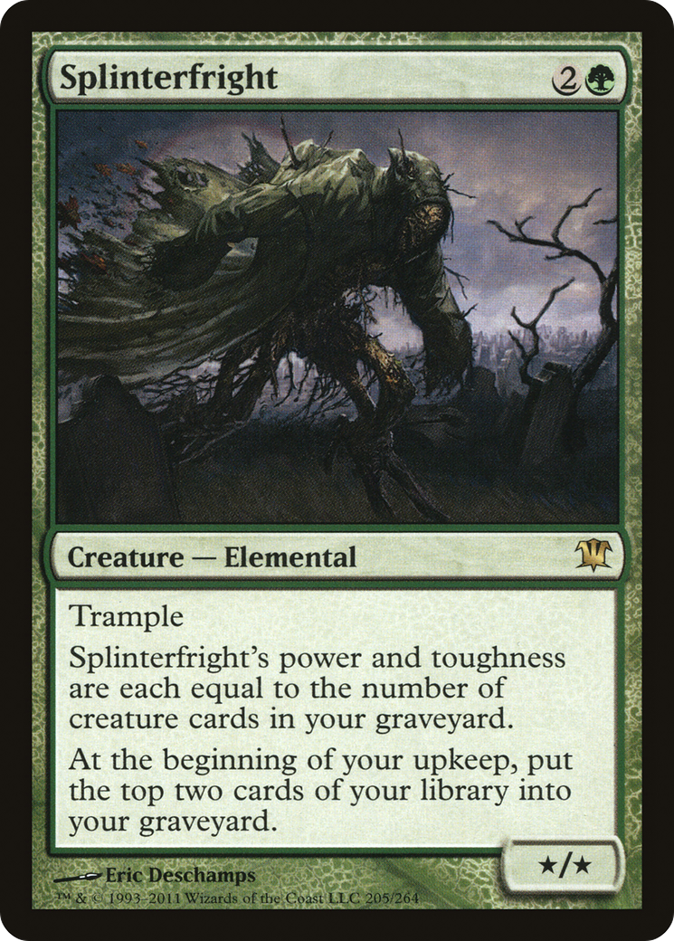 Splinterfright (ISD-205) - Innistrad - Premium MTG Single from Wizards of the Coast - Just $0.32! Shop now at Game Crave Tournament Store