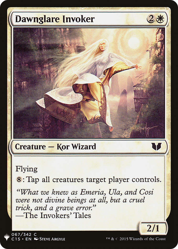 Dawnglare Invoker (MB1-070) - Mystery Booster - Premium MTG Single from Wizards of the Coast - Just $0.08! Shop now at Game Crave Tournament Store