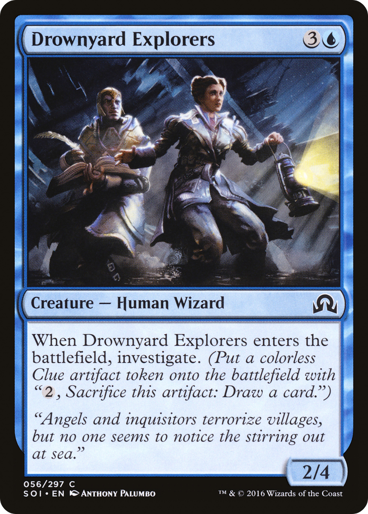 Drownyard Explorers (SOI-056) - Shadows over Innistrad - Premium MTG Single from Wizards of the Coast - Just $0.08! Shop now at Game Crave Tournament Store