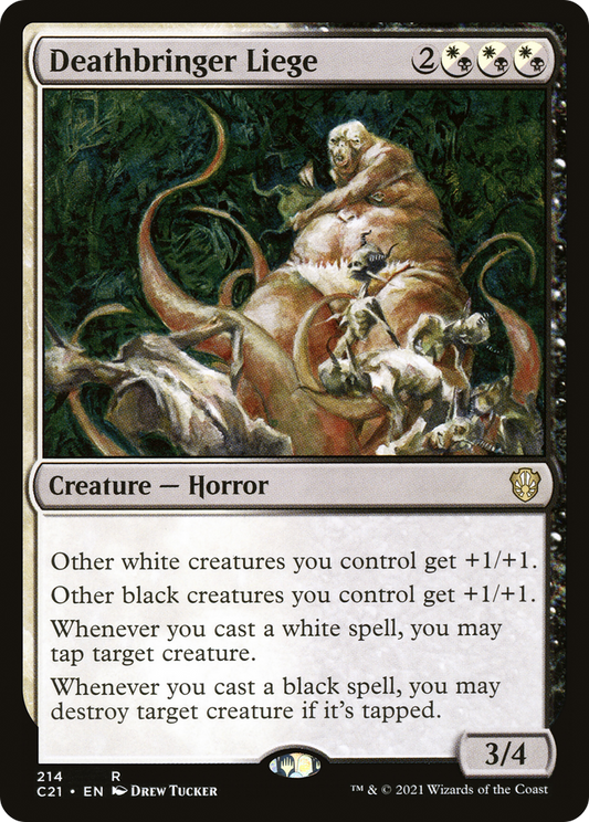 Deathbringer Liege (C21-214) - Commander 2021 - Premium MTG Single from Wizards of the Coast - Just $0.32! Shop now at Game Crave Tournament Store
