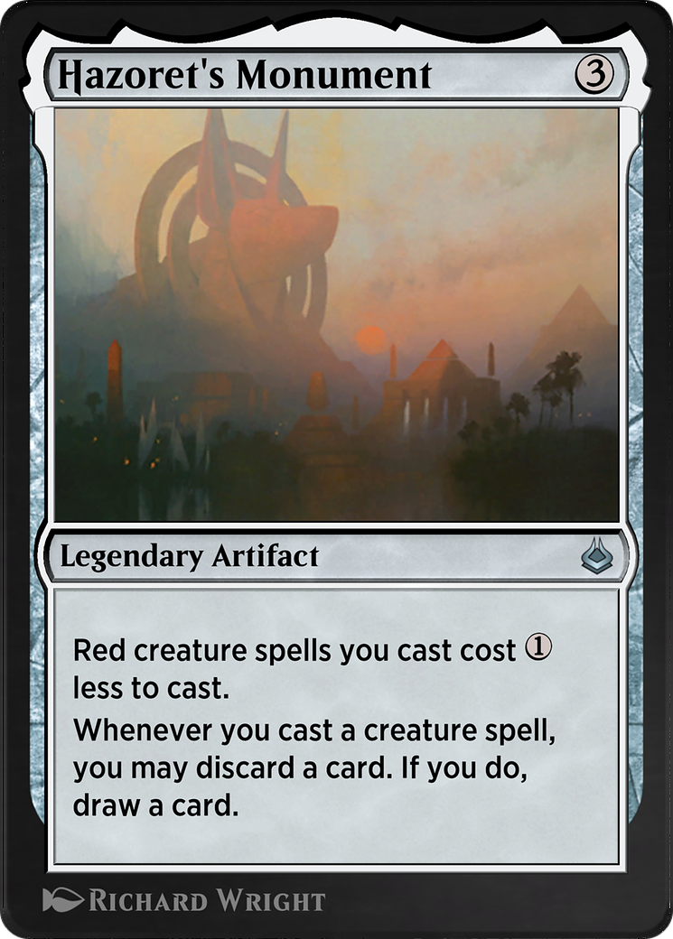 Hazoret's Monument (AKR-273) - Amonkhet Remastered - Premium MTG Single from Wizards of the Coast - Just $0! Shop now at Game Crave Tournament Store