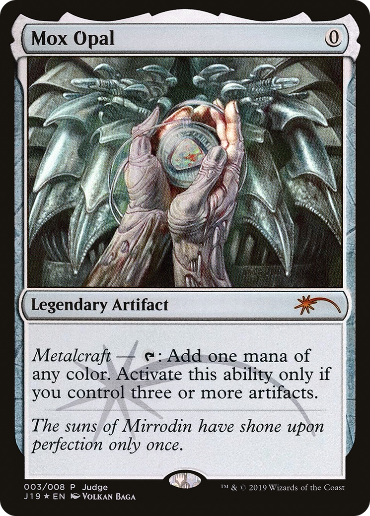 Mox Opal (J19-003) - Judge Gift Cards 2019 Foil - Premium MTG Single from Wizards of the Coast - Just $49.60! Shop now at Game Crave Tournament Store