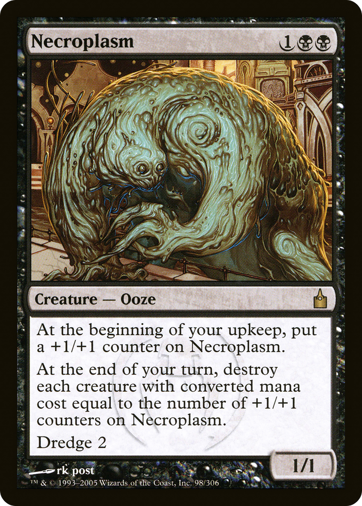 Necroplasm (RAV-098) - Ravnica: City of Guilds Foil - Premium MTG Single from Wizards of the Coast - Just $6.76! Shop now at Game Crave Tournament Store