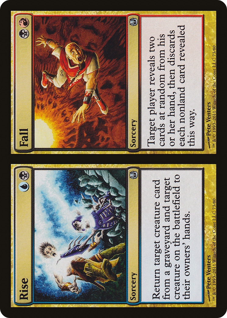 Rise // Fall (DDH-073) - Duel Decks: Ajani vs. Nicol Bolas - Premium MTG Single from Wizards of the Coast - Just $0.08! Shop now at Game Crave Tournament Store