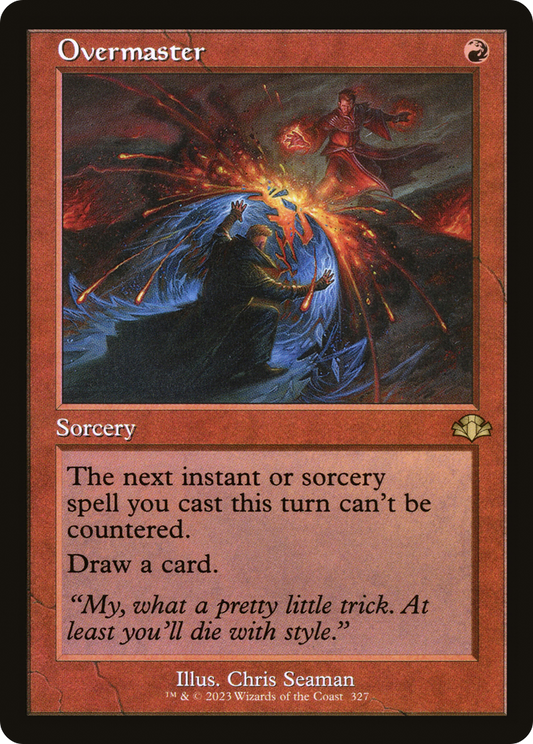 Overmaster (DMR-327) - Dominaria Remastered - Premium MTG Single from Wizards of the Coast - Just $0.14! Shop now at Game Crave Tournament Store
