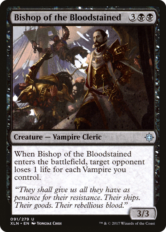 Bishop of the Bloodstained (XLN-091) - Ixalan - Premium MTG Single from Wizards of the Coast - Just $0.08! Shop now at Game Crave Tournament Store