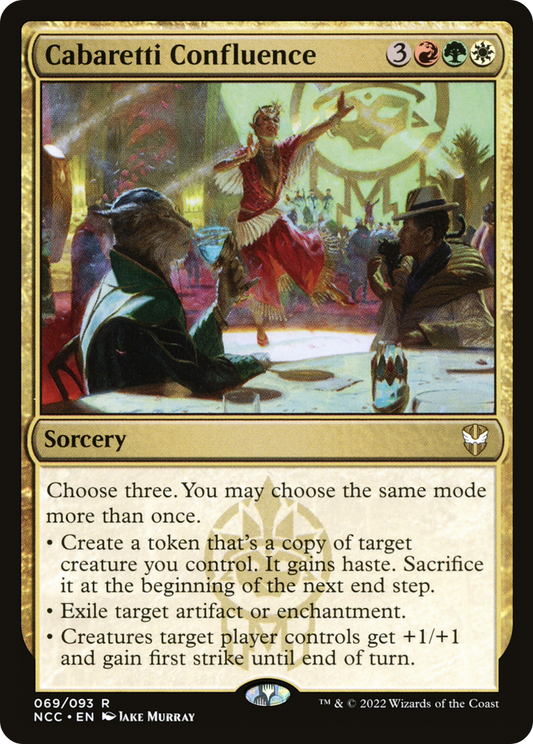 Cabaretti Confluence (NCC-069) - New Capenna Commander - Premium MTG Single from Wizards of the Coast - Just $0.25! Shop now at Game Crave Tournament Store