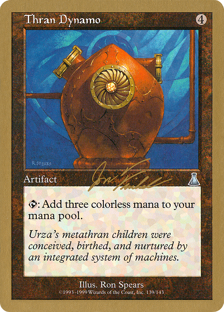 Thran Dynamo (WC00-JF139B) - World Championship Decks 2000 - Premium MTG Single from Wizards of the Coast - Just $0.72! Shop now at Game Crave Tournament Store