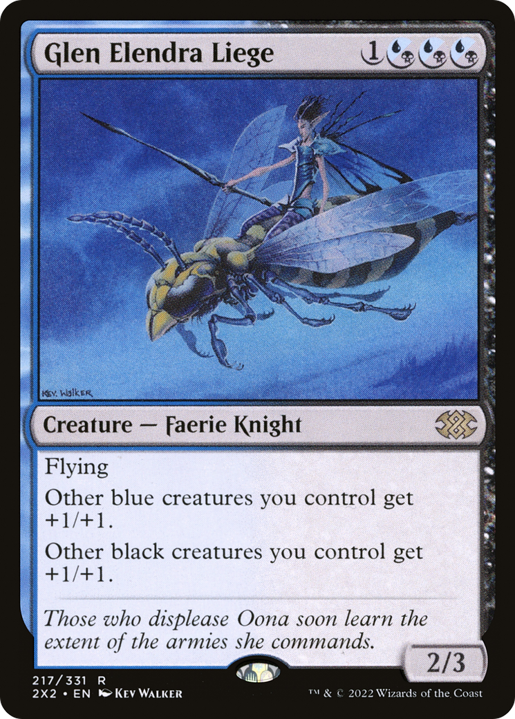 Glen Elendra Liege (2X2-217) - Double Masters 2022 - Premium MTG Single from Wizards of the Coast - Just $0.16! Shop now at Game Crave Tournament Store