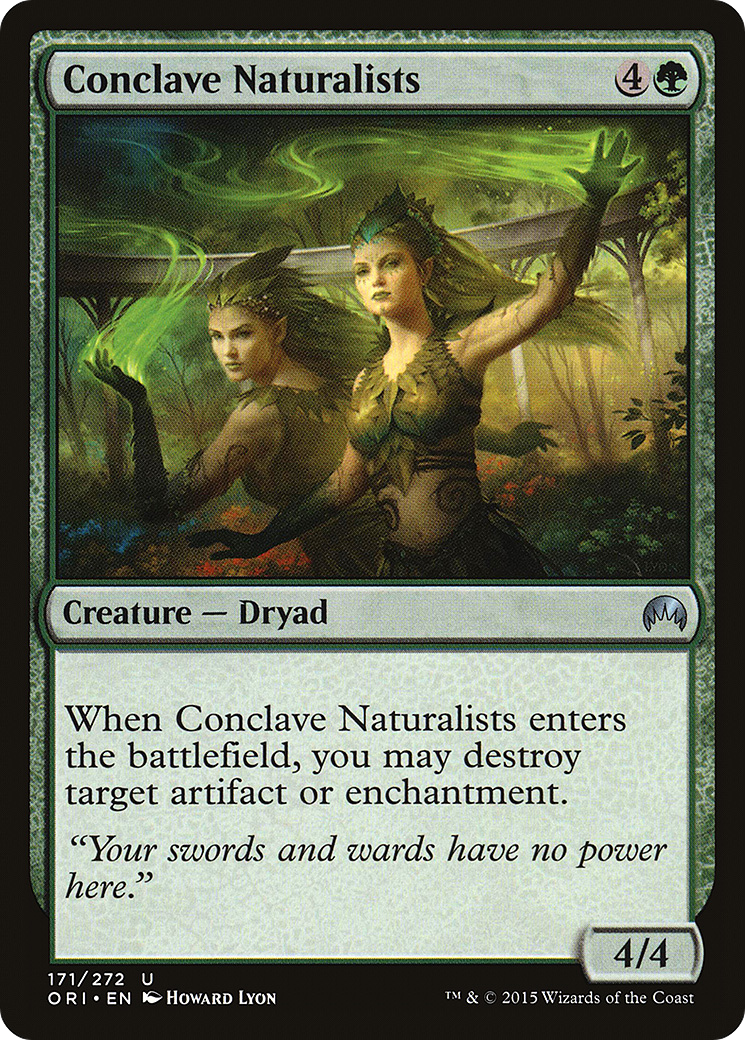 Conclave Naturalists (ORI-171) - Magic Origins Foil - Premium MTG Single from Wizards of the Coast - Just $0.08! Shop now at Game Crave Tournament Store