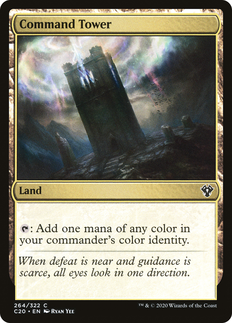 Command Tower (C20-264) - Commander 2020 - Premium MTG Single from Wizards of the Coast - Just $0.25! Shop now at Game Crave Tournament Store