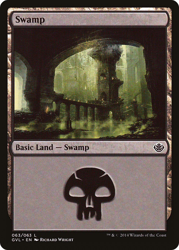 Swamp (GVL-063) - Duel Decks Anthology: Garruk vs. Liliana - Premium MTG Single from Wizards of the Coast - Just $0.25! Shop now at Game Crave Tournament Store