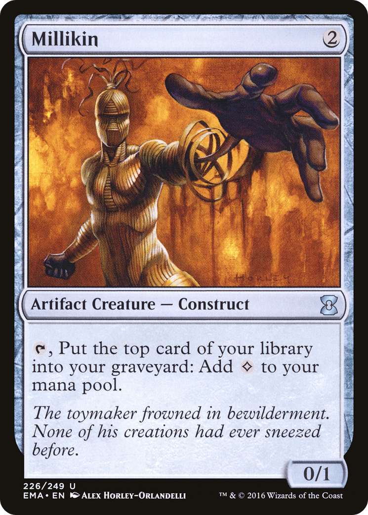 Millikin (EMA-226) - Eternal Masters - Premium MTG Single from Wizards of the Coast - Just $0.25! Shop now at Game Crave Tournament Store