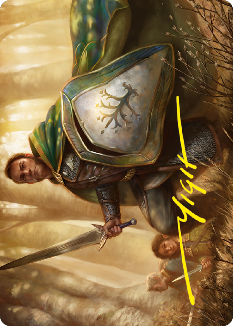 Boromir, Warden of the Tower // Boromir, Warden of the Tower (ALTR-001) - Tales of Middle-earth Art Series (Borderless) - Premium MTG Single from Wizards of the Coast - Just $0! Shop now at Game Crave Tournament Store