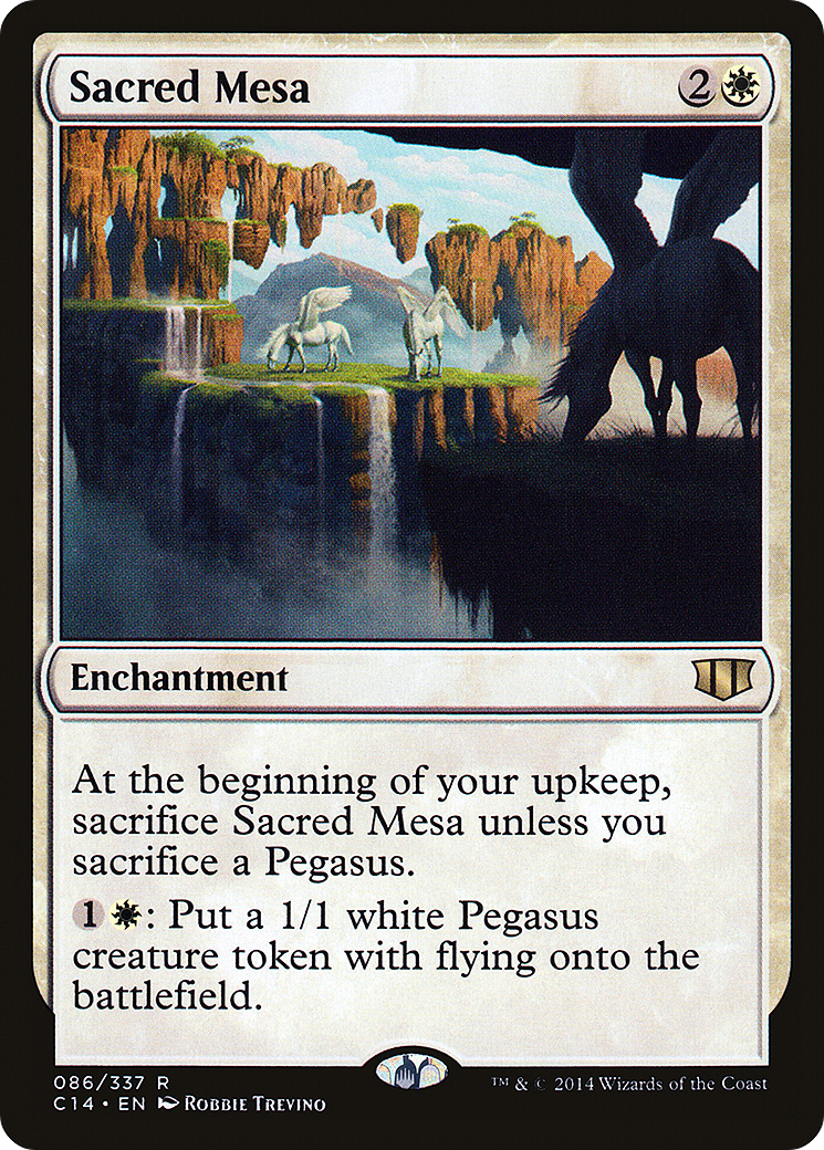 Sacred Mesa (C14-086) - Commander 2014 - Premium MTG Single from Wizards of the Coast - Just $0.08! Shop now at Game Crave Tournament Store
