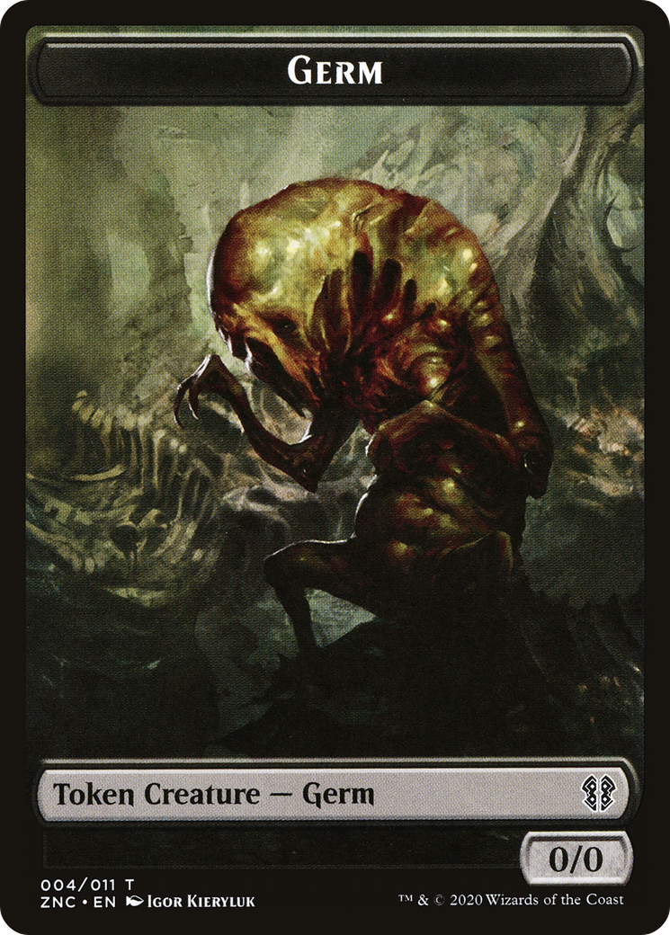 Germ (TZNC-004) - Zendikar Rising Commander Tokens - Premium MTG Single from Wizards of the Coast - Just $0! Shop now at Game Crave Tournament Store