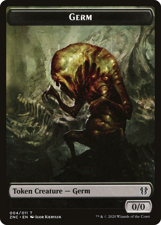 Germ (TZNC-004) - Zendikar Rising Commander Tokens - Premium MTG Single from Wizards of the Coast - Just $0! Shop now at Game Crave Tournament Store