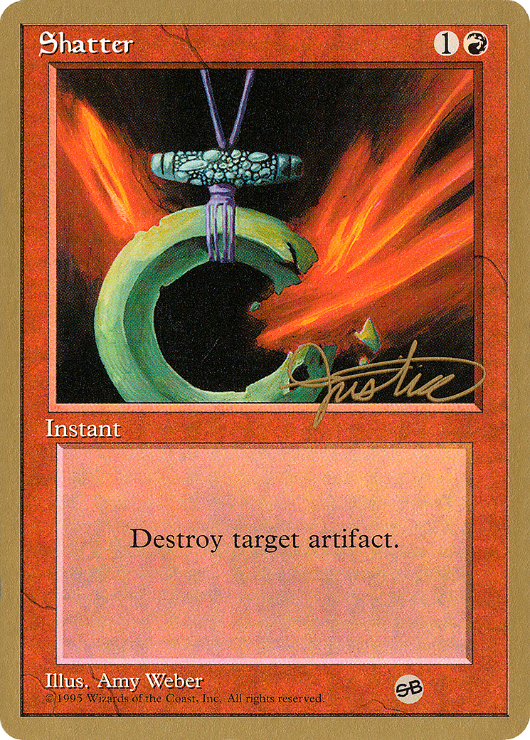 Shatter (PTC-MJ219SB) - Pro Tour Collector Set - Premium MTG Single from Wizards of the Coast - Just $0.12! Shop now at Game Crave Tournament Store
