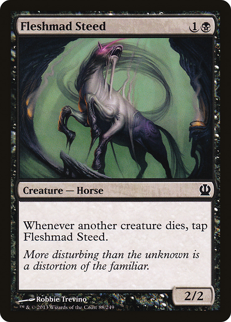 Fleshmad Steed (THS-088) - Theros Foil - Premium MTG Single from Wizards of the Coast - Just $0.08! Shop now at Game Crave Tournament Store