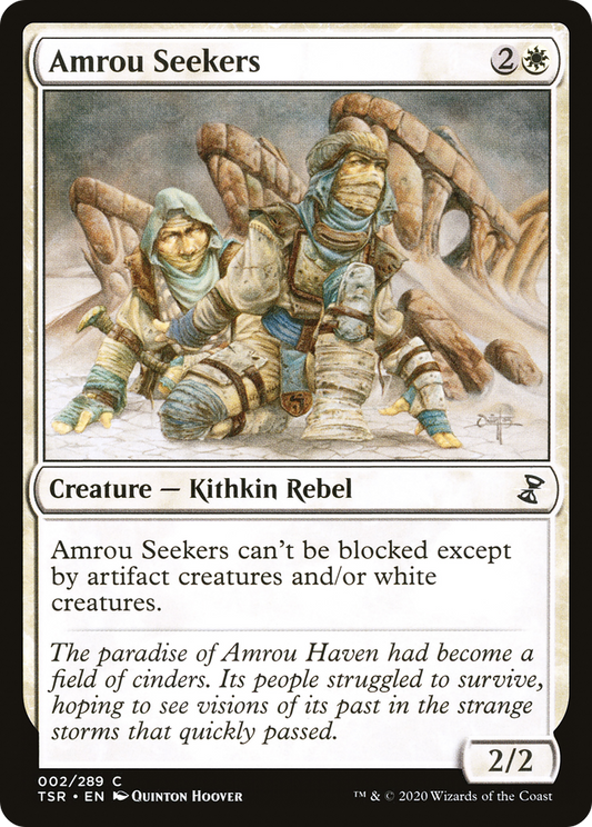 Amrou Seekers (TSR-002) - Time Spiral Remastered - Premium MTG Single from Wizards of the Coast - Just $0.08! Shop now at Game Crave Tournament Store