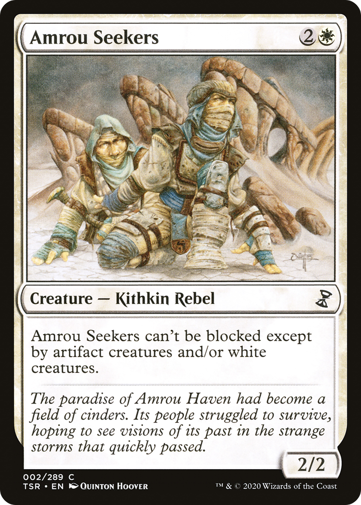 Amrou Seekers (TSR-002) - Time Spiral Remastered Foil - Premium MTG Single from Wizards of the Coast - Just $0.08! Shop now at Game Crave Tournament Store