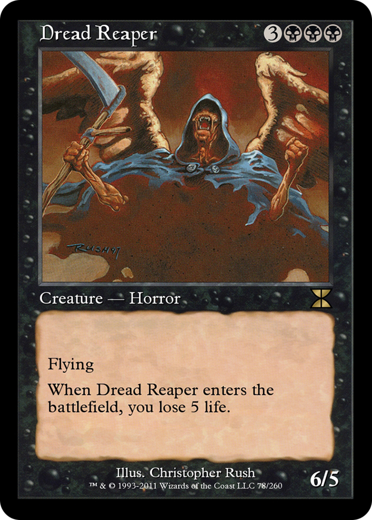 Dread Reaper (ME4-078) - Masters Edition IV Foil - Premium MTG Single from Wizards of the Coast - Just $0! Shop now at Game Crave Tournament Store