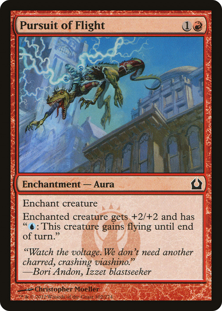 Pursuit of Flight (RTR-102) - Return to Ravnica - Premium MTG Single from Wizards of the Coast - Just $0.08! Shop now at Game Crave Tournament Store