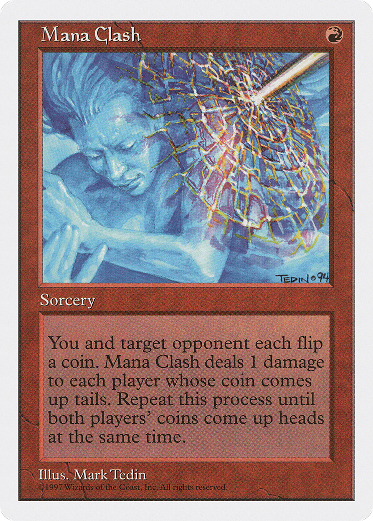 Mana Clash (5ED-248) - Fifth Edition - Premium MTG Single from Wizards of the Coast - Just $0.21! Shop now at Game Crave Tournament Store