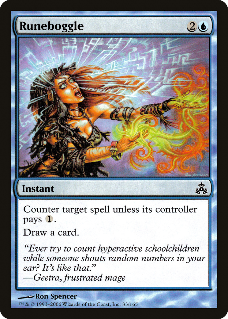 Runeboggle (GPT-033) - Guildpact - Premium MTG Single from Wizards of the Coast - Just $0.08! Shop now at Game Crave Tournament Store
