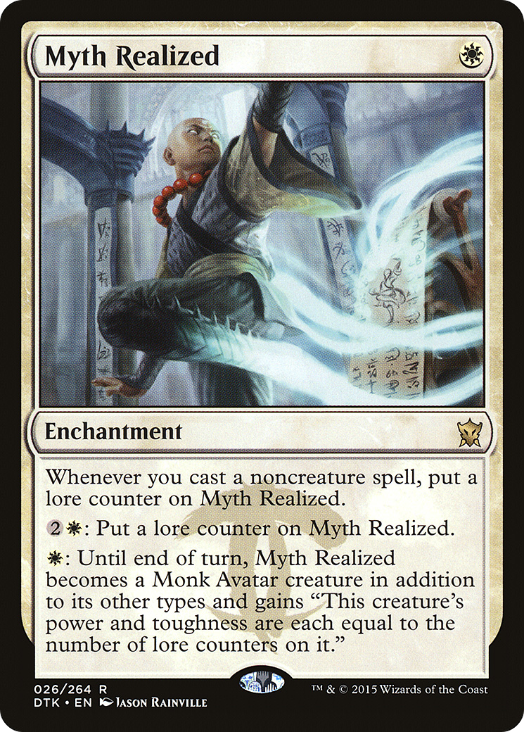 Myth Realized (DTK-026) - Dragons of Tarkir - Premium MTG Single from Wizards of the Coast - Just $0.08! Shop now at Game Crave Tournament Store