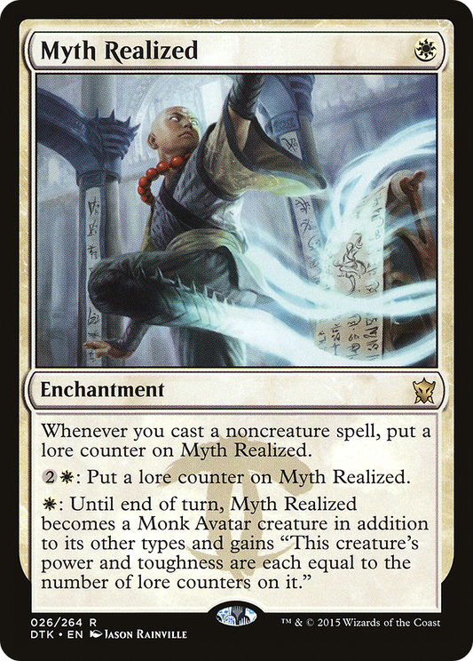 Myth Realized (DTK-026) - Dragons of Tarkir - Premium MTG Single from Wizards of the Coast - Just $0.08! Shop now at Game Crave Tournament Store