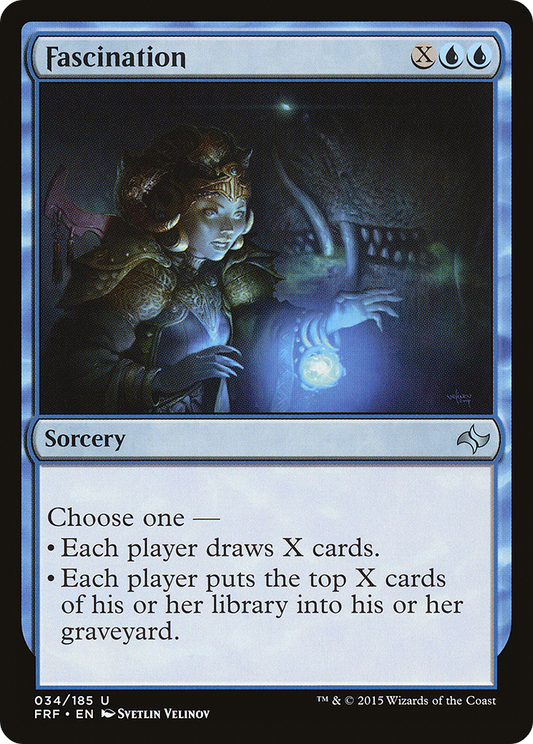Fascination (FRF-034) - Fate Reforged - Premium MTG Single from Wizards of the Coast - Just $0.08! Shop now at Game Crave Tournament Store