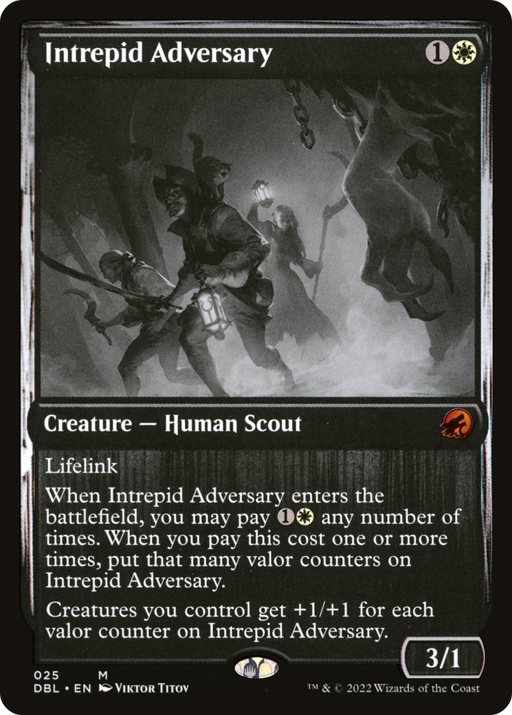 Intrepid Adversary (DBL-025) - Innistrad: Double Feature - Premium MTG Single from Wizards of the Coast - Just $0.35! Shop now at Game Crave Tournament Store