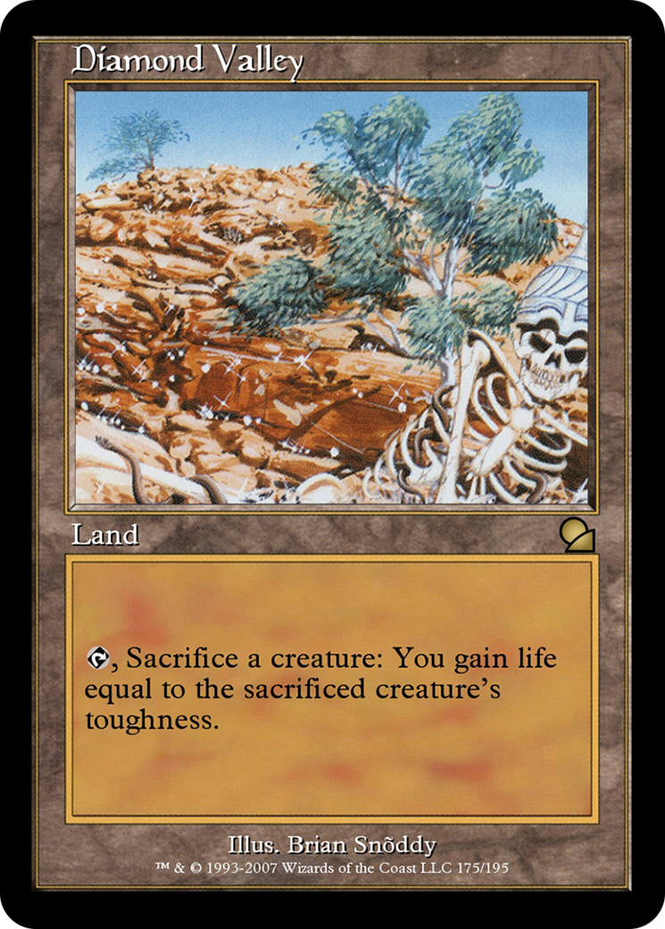 Diamond Valley (ME1-175) - Masters Edition - Premium MTG Single from Wizards of the Coast - Just $0! Shop now at Game Crave Tournament Store