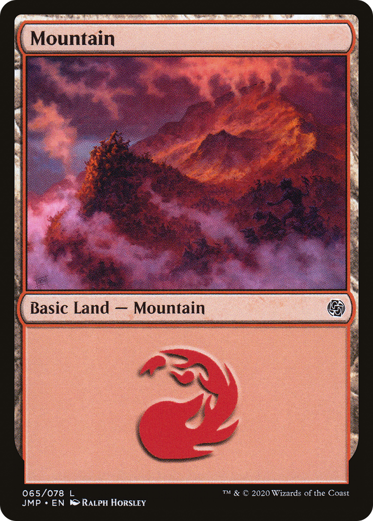 Mountain (JMP-065) - Jumpstart - Premium MTG Single from Wizards of the Coast - Just $0.08! Shop now at Game Crave Tournament Store