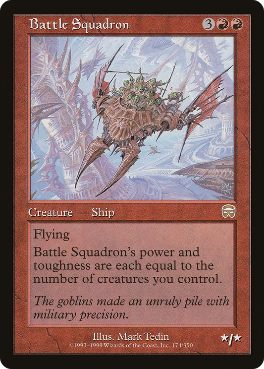 Battle Squadron (MMQ-174) - Mercadian Masques Foil - Premium MTG Single from Wizards of the Coast - Just $3.57! Shop now at Game Crave Tournament Store