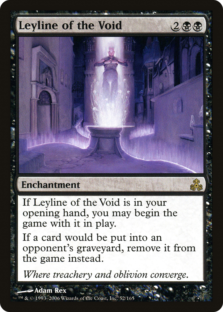 Leyline of the Void (GPT-052) - Guildpact Foil - Premium MTG Single from Wizards of the Coast - Just $11.18! Shop now at Game Crave Tournament Store