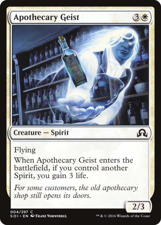 Apothecary Geist (SOI-004) - Shadows over Innistrad Foil - Premium MTG Single from Wizards of the Coast - Just $0.08! Shop now at Game Crave Tournament Store