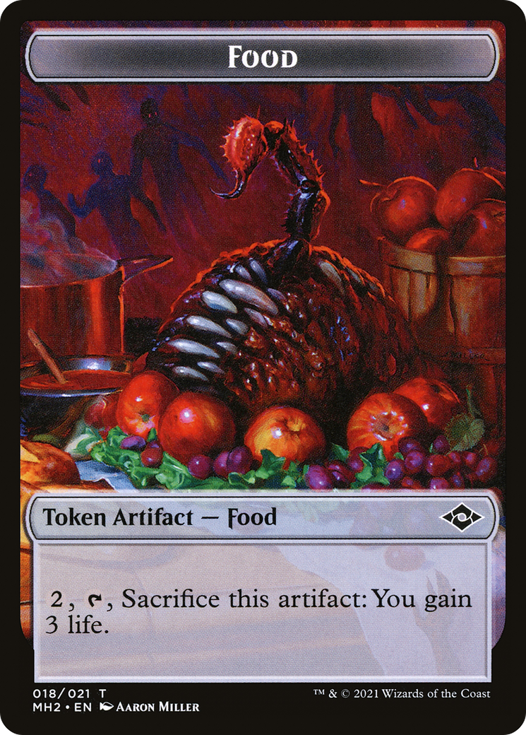 Food (TMH2-018) - Modern Horizons 2 Tokens Foil - Premium MTG Single from Wizards of the Coast - Just $0! Shop now at Game Crave Tournament Store