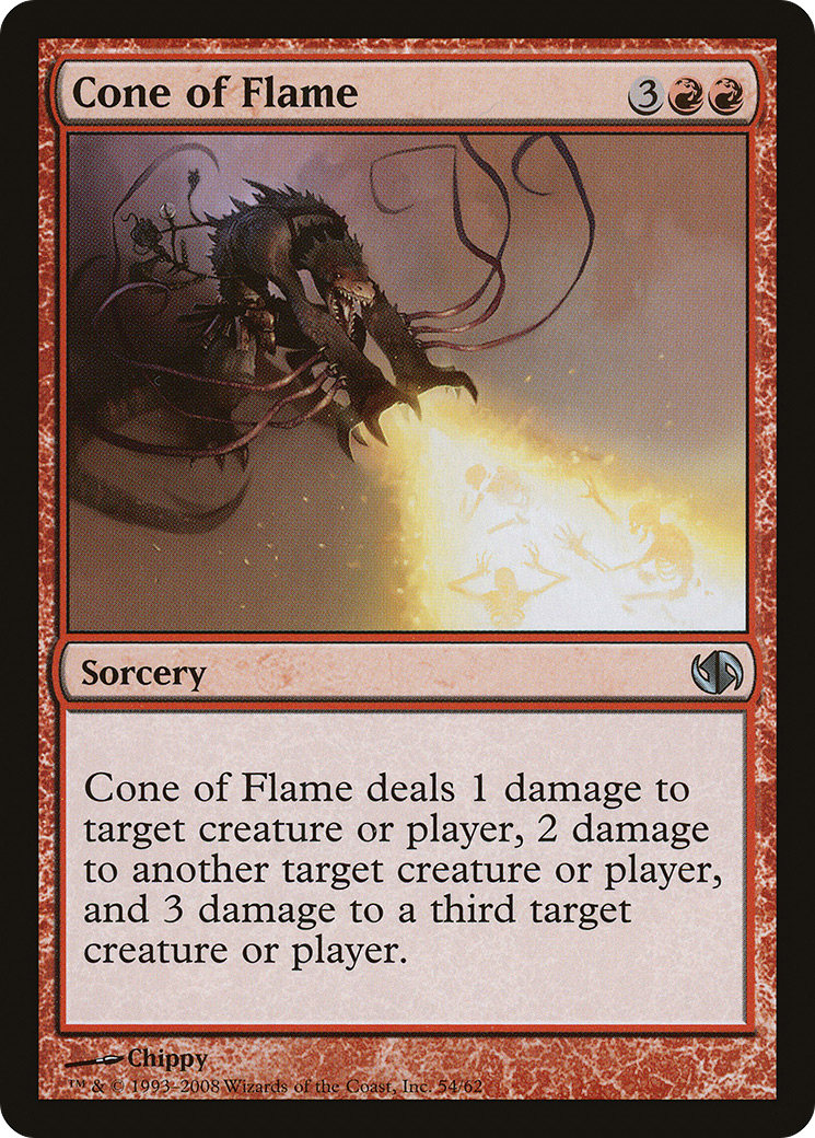 Cone of Flame (DD2-054) - Duel Decks: Jace vs. Chandra - Premium MTG Single from Wizards of the Coast - Just $0.08! Shop now at Game Crave Tournament Store