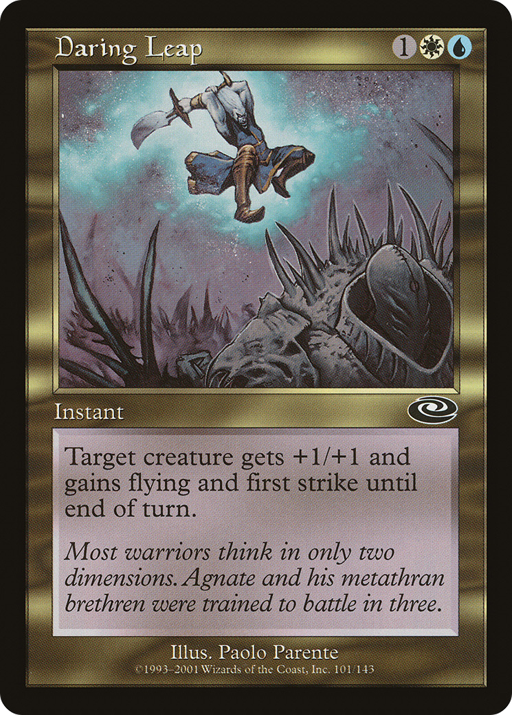 Daring Leap (PLS-101) - Planeshift - Premium MTG Single from Wizards of the Coast - Just $0.08! Shop now at Game Crave Tournament Store