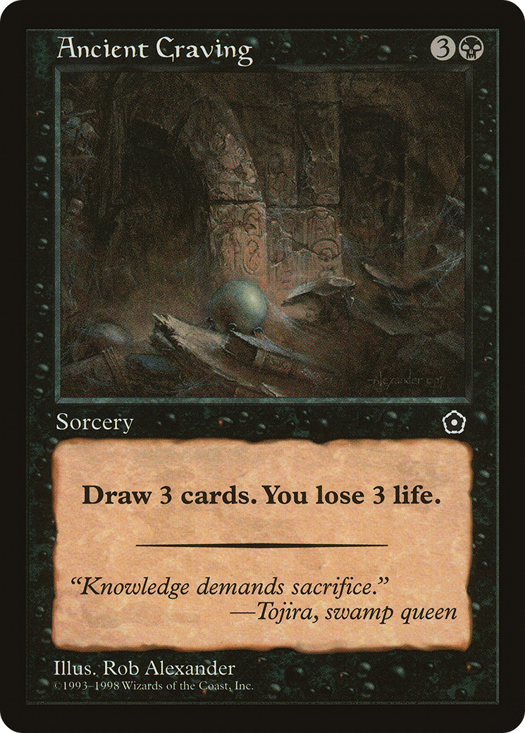 Ancient Craving (P02-062) - Portal Second Age - Premium MTG Single from Wizards of the Coast - Just $0.88! Shop now at Game Crave Tournament Store