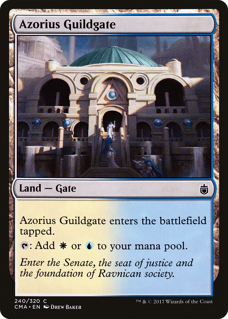 Azorius Guildgate (CMA-240) - Commander Anthology - Premium MTG Single from Wizards of the Coast - Just $0.08! Shop now at Game Crave Tournament Store